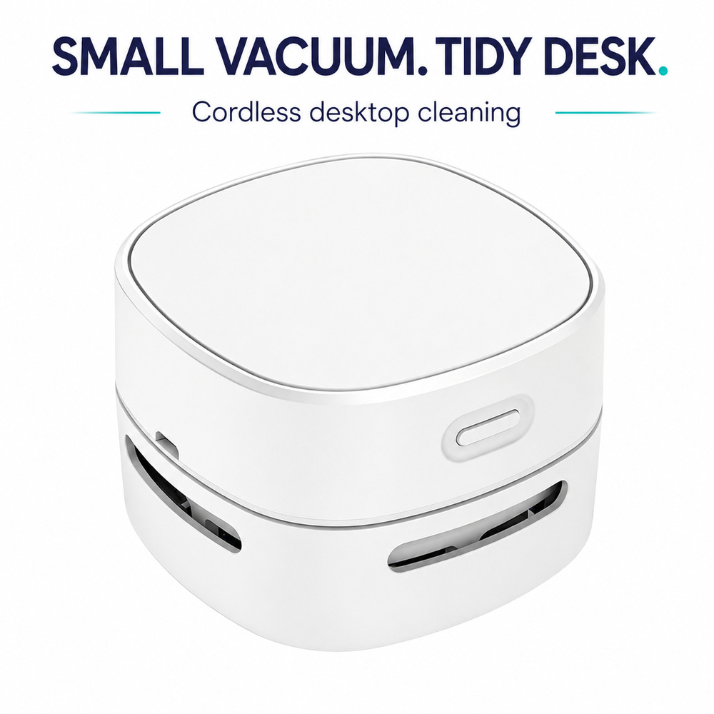 Mini Desktop Vacuum Cleaner For Eraser Dust - Penyedot Debu Mini Tanpa Kabel untuk
