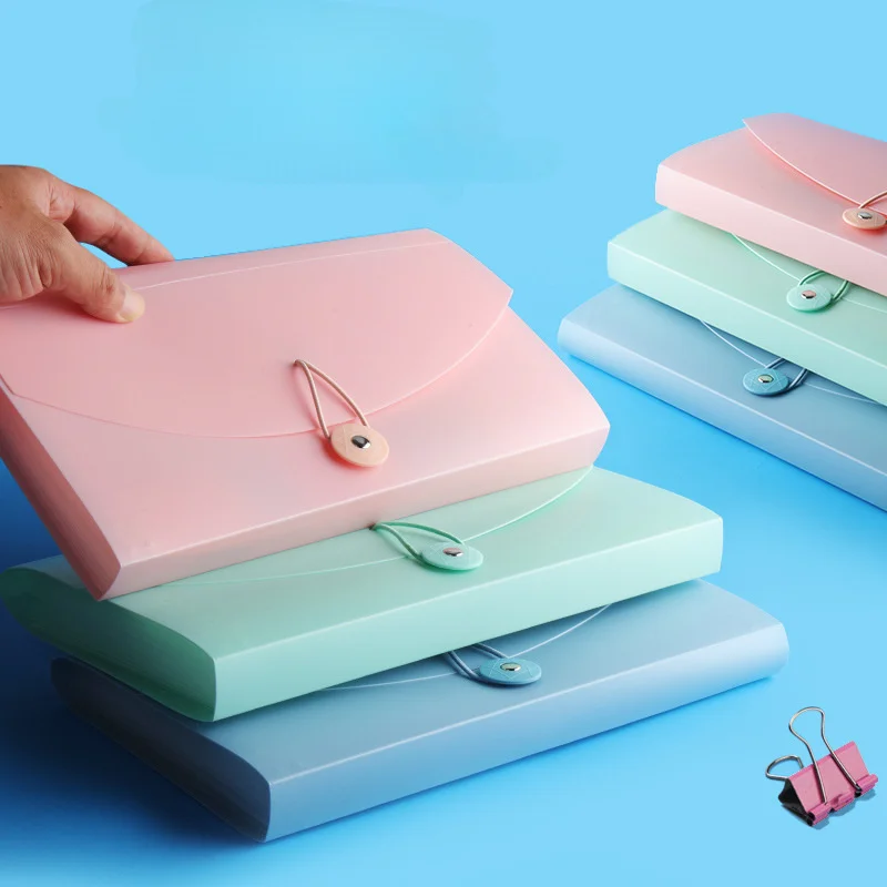 Expandable Accordion File Folder 13 Pockets - Organizer File Ekspansi dengan 13 Kantong,