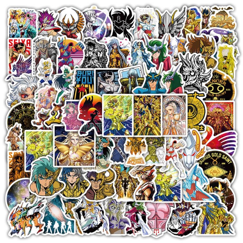 Desk Accessories - 101 Buah Stiker Anime Saint Seiya