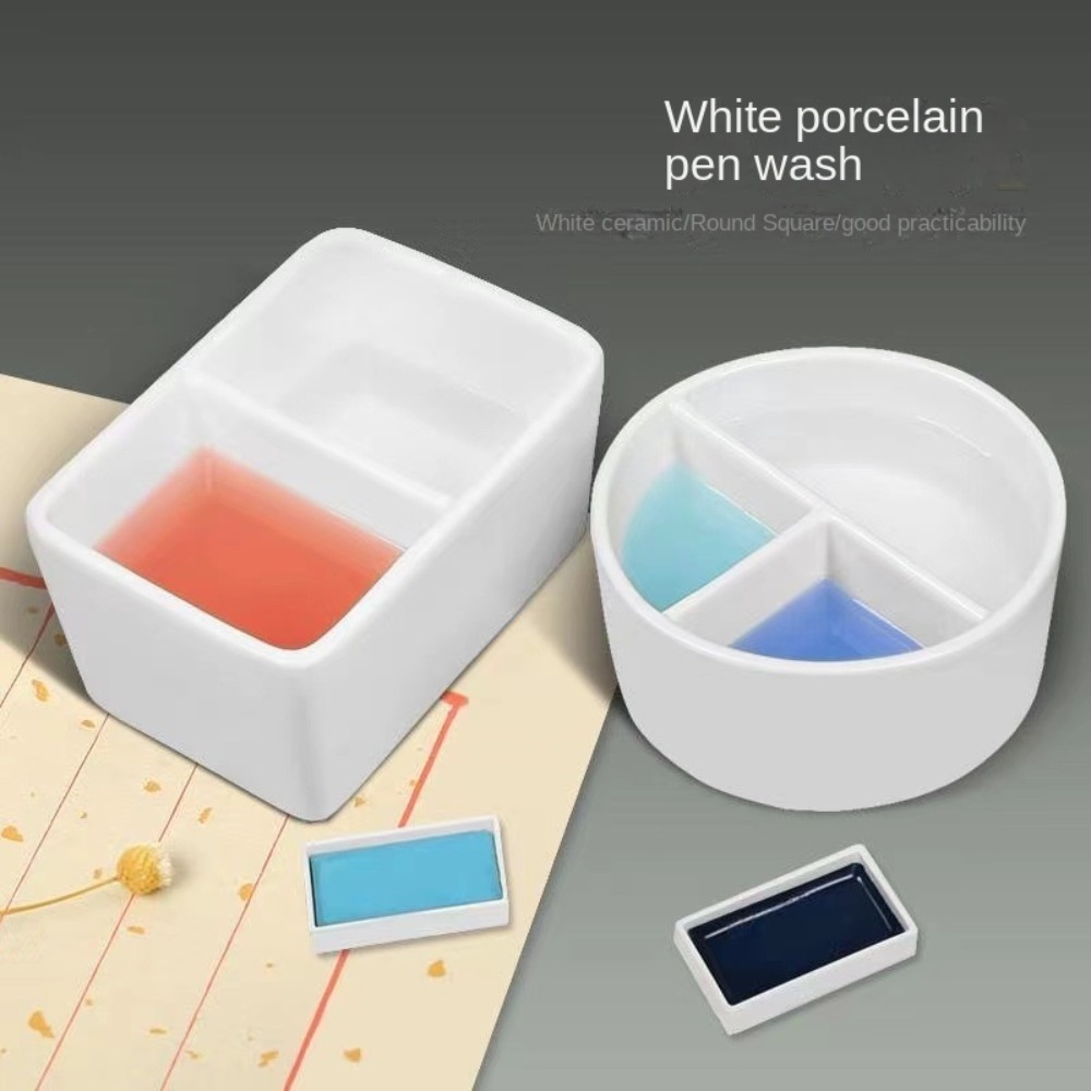 Writing Tools - Palet Cuci Keramik untuk Alat Lukis,