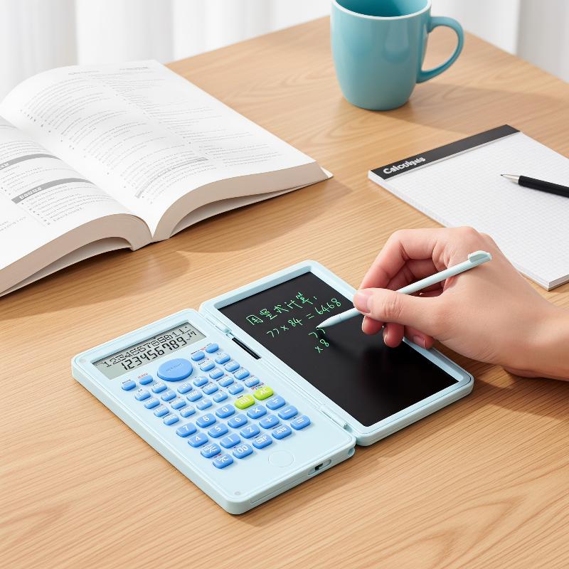 Scientific Calculator For Secondary School - Kalkulator Ilmiah 2-in-1 Portabel dengan Tablet
