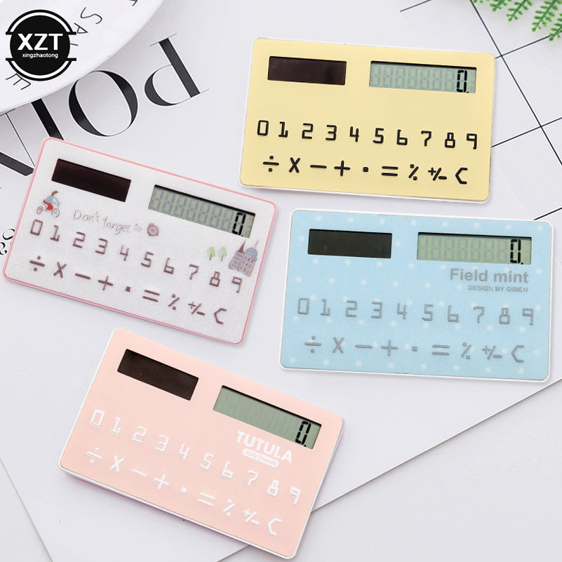Scientific Calculator For Secondary School - Kalkulator Kartu Portabel Kalkulator Surya Mini