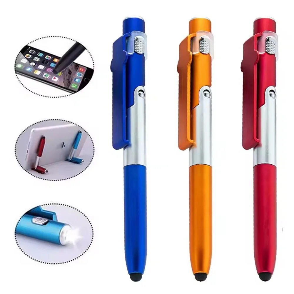Writing Tools - Pena Bolpoin Lipat Multifungsi 4-in-1 dengan