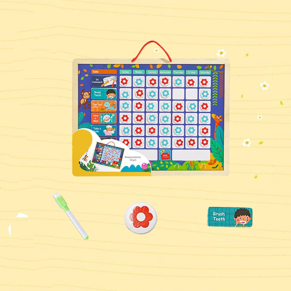 Bagan Tanggung Jawab Magnetik  - Kids Magnetic Reward Chart Board ulasan dan harga
