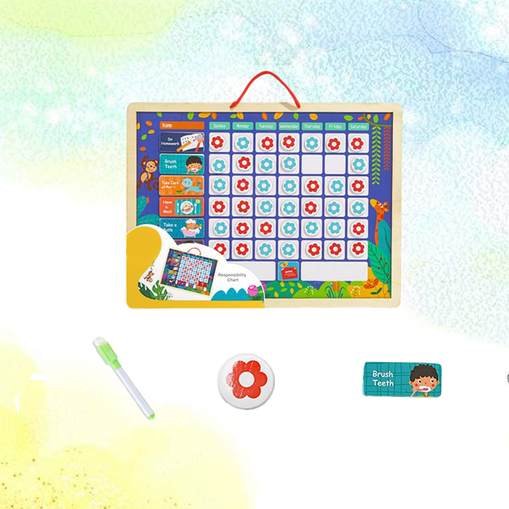 Bagan Tanggung Jawab Magnetik  - Kids Magnetic Reward Chart Board ulasan dan harga
