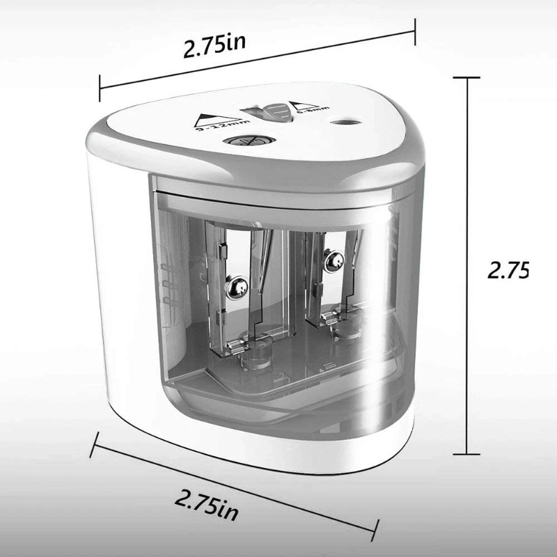 Pengasah Pensil Elektrik Dua L - Electric Pencil Sharpener Usb ulasan dan harga