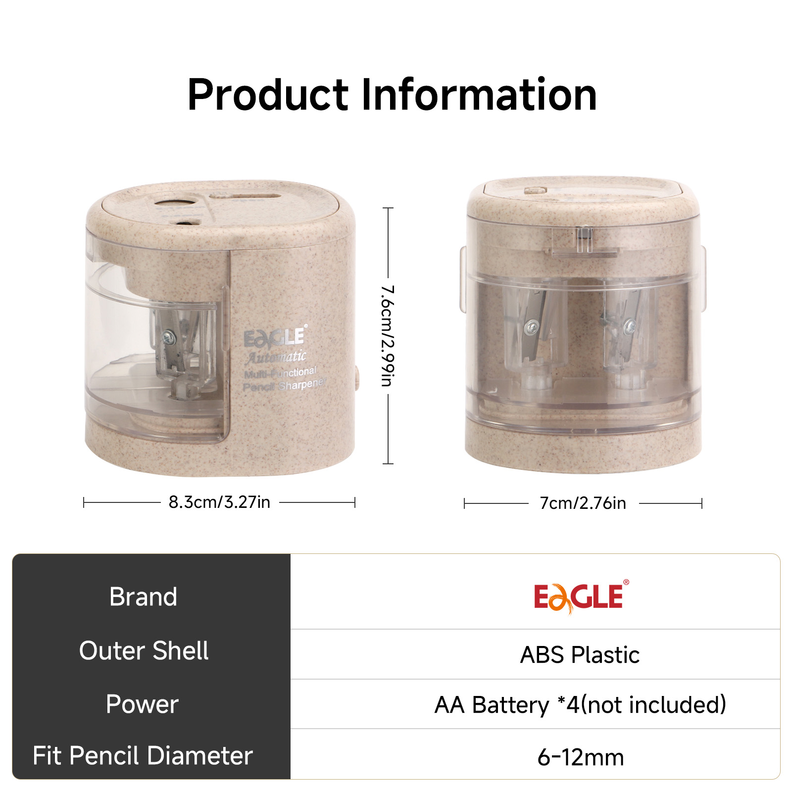 Pengasah Pensil Elektrik Otoma - Electric Pencil Sharpener Usb ulasan dan harga