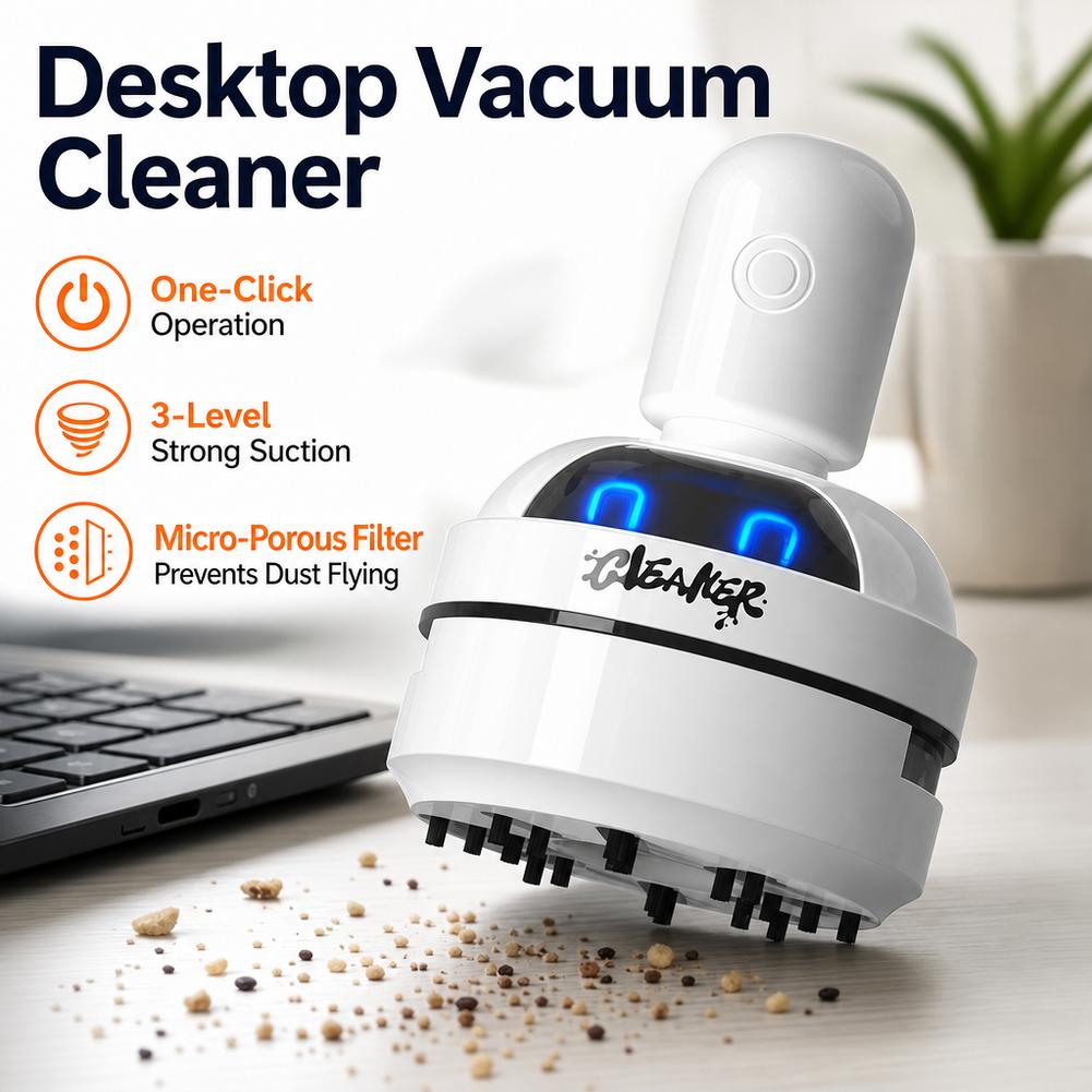 Penyedot Debu Mini Portabel Ta - Mini Desktop Vacuum Cleaner For Eraser Dust ulasan dan harga