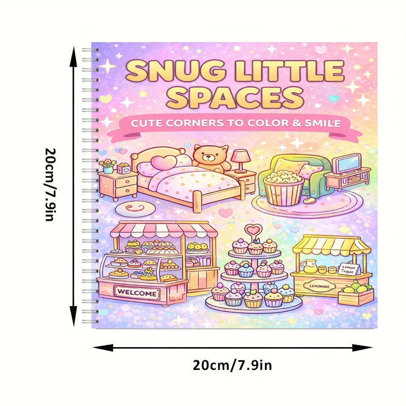 Buku Mewarnai Little Spaces un - School Supplies ulasan dan harga