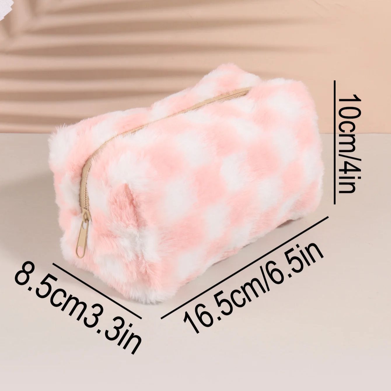Kotak Pensil Kotak-kotak Korea - Aesthetic Large Pencil Case Pouch ulasan dan harga