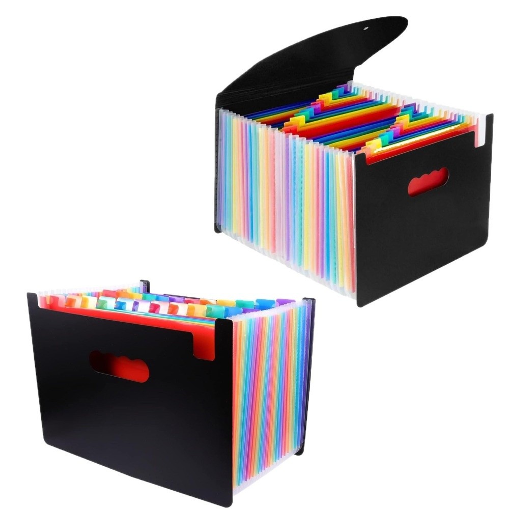 Kotak File Ekspansi Serbaguna  - Expandable Accordion File Folder 13 Pockets ulasan dan harga