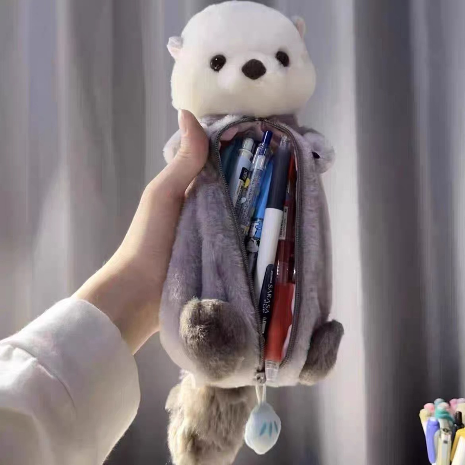 Tempat Pensil Boneka Plush Kre - School Supplies ulasan dan harga