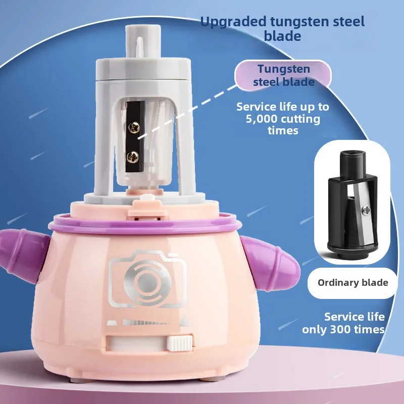 Rautan pensil elektrik otomati - Electric Pencil Sharpener Usb ulasan dan harga