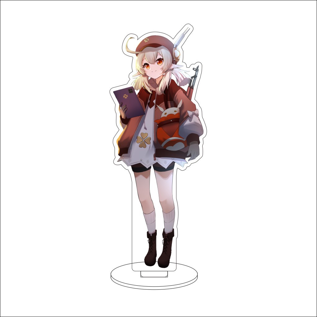 16CM Anime Genshin Impact Klee - Desk Accessories ulasan dan harga