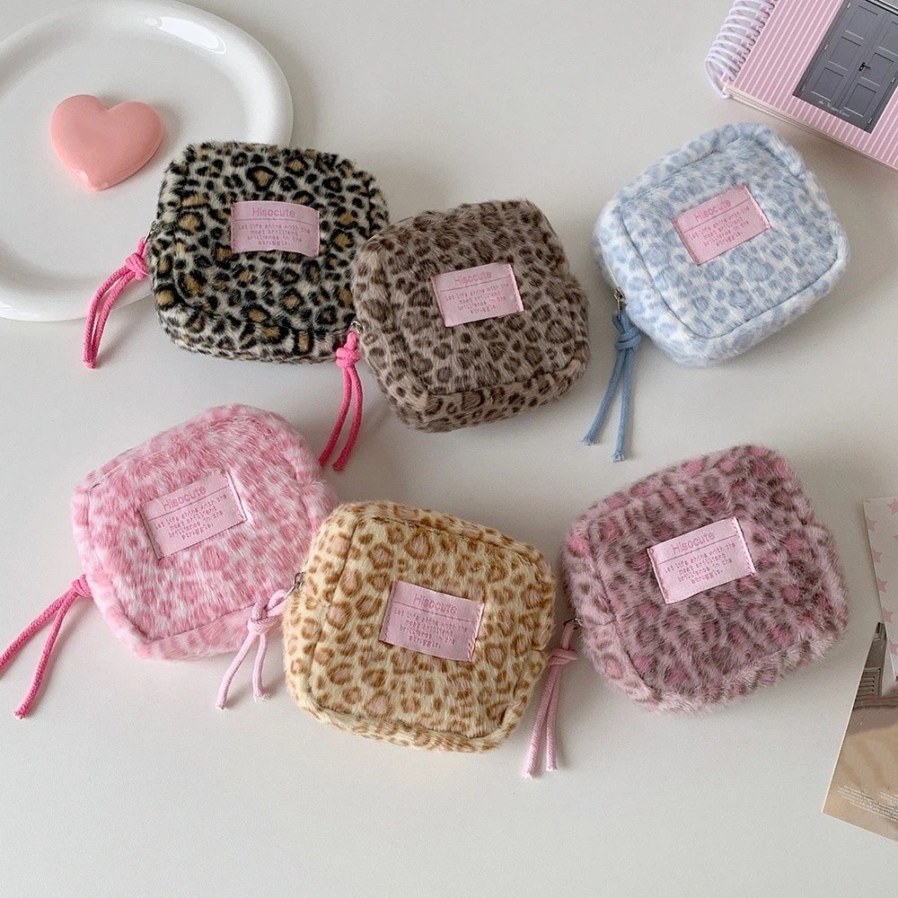 Tas Pena Motif Leopard dengan  - Aesthetic Large Pencil Case Pouch ulasan dan harga