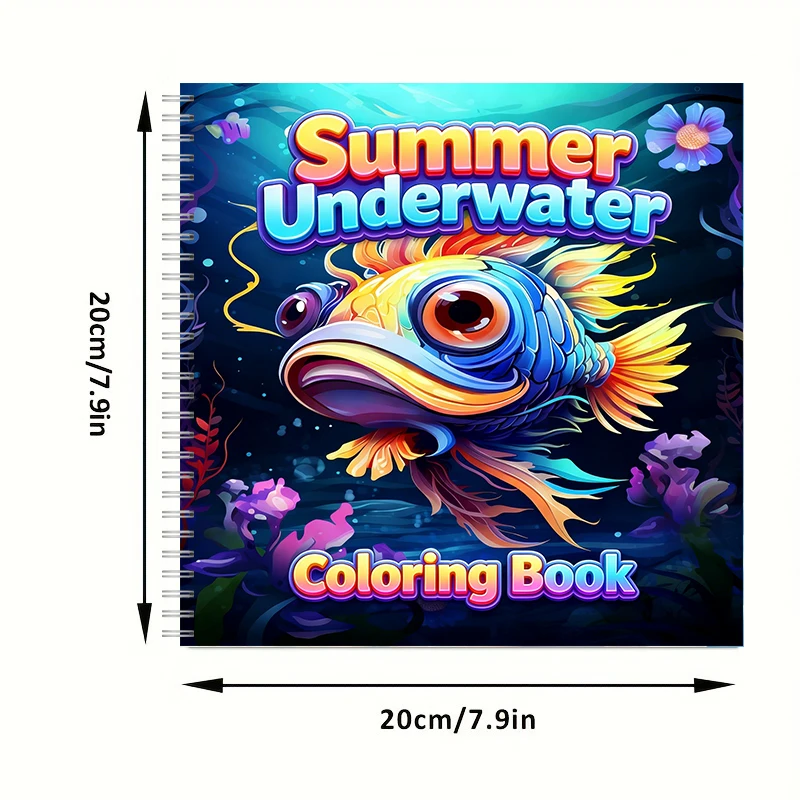 Buku Mewarnai Bawah Air Musim  - School Supplies ulasan dan harga