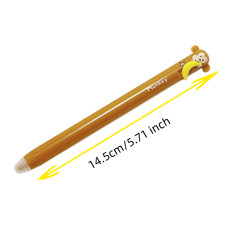 Pulpen Klik Hewan Lucu yang Da - Retractable Eraser Pen Click ulasan dan harga