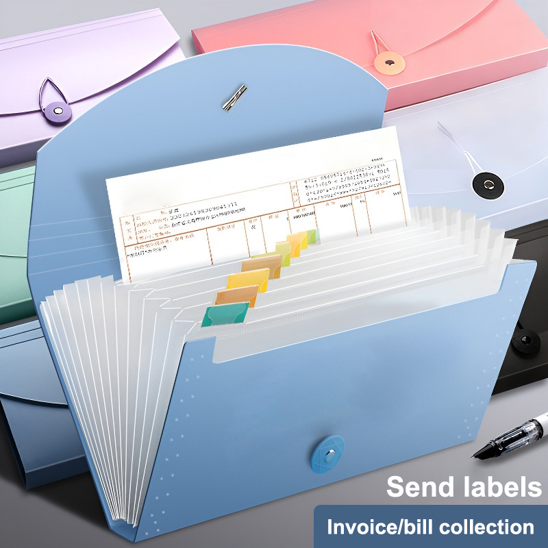 ✰ ✪ Folder File Ekspansi 13 Ka - Expandable Accordion File Folder 13 Pockets ulasan dan harga