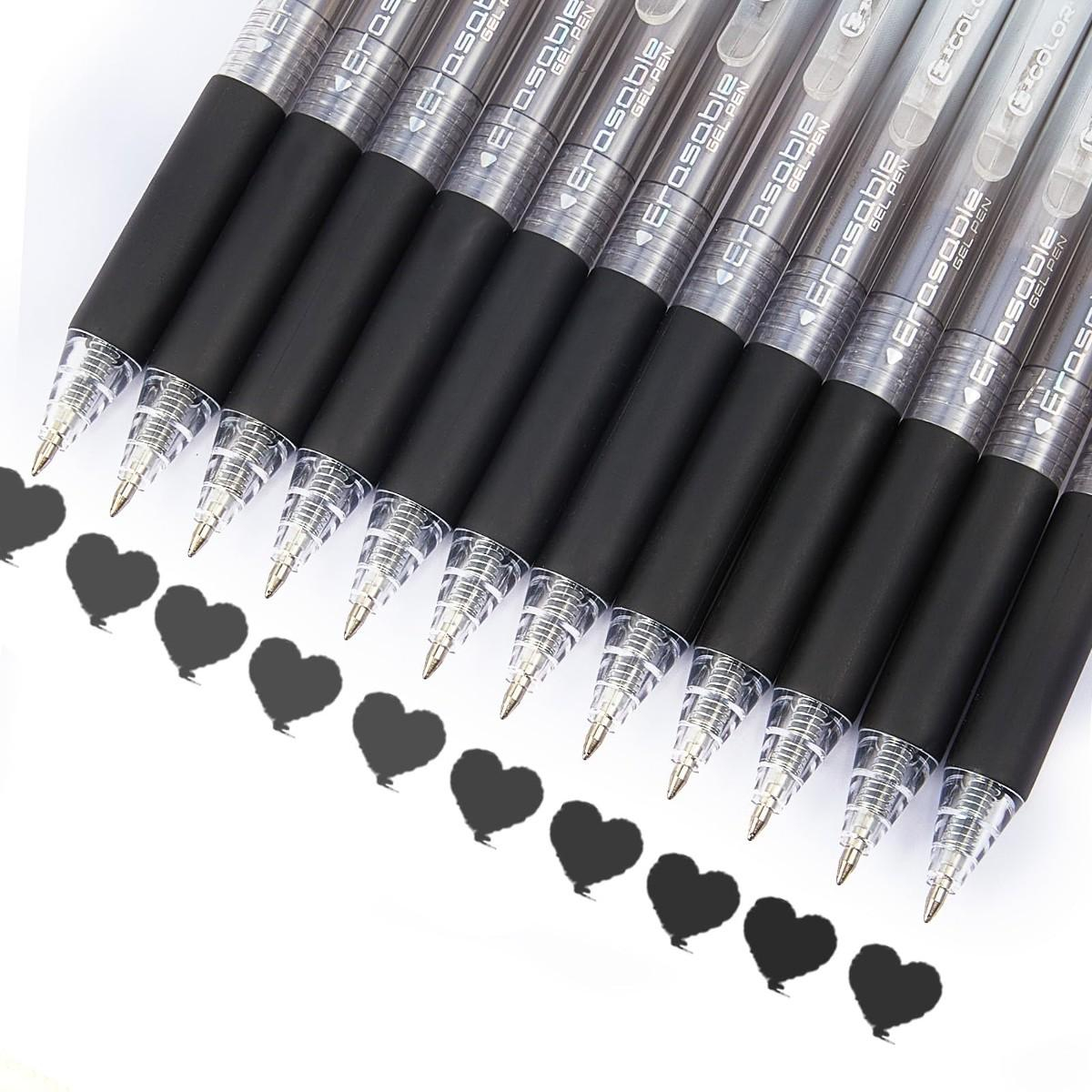 12 Pak Pena Gel 0.7Mm Yang Dap - Retractable Eraser Pen Click ulasan dan harga