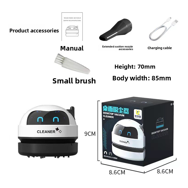 Penyedot Debu Mini Berbentuk K - Mini Desktop Vacuum Cleaner For Eraser Dust ulasan dan harga