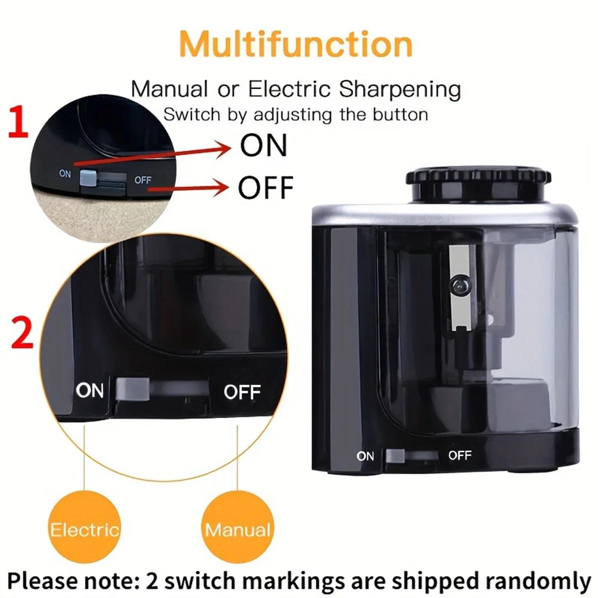 Alat Pengasah Pensil Otomatis  - Electric Pencil Sharpener Usb ulasan dan harga