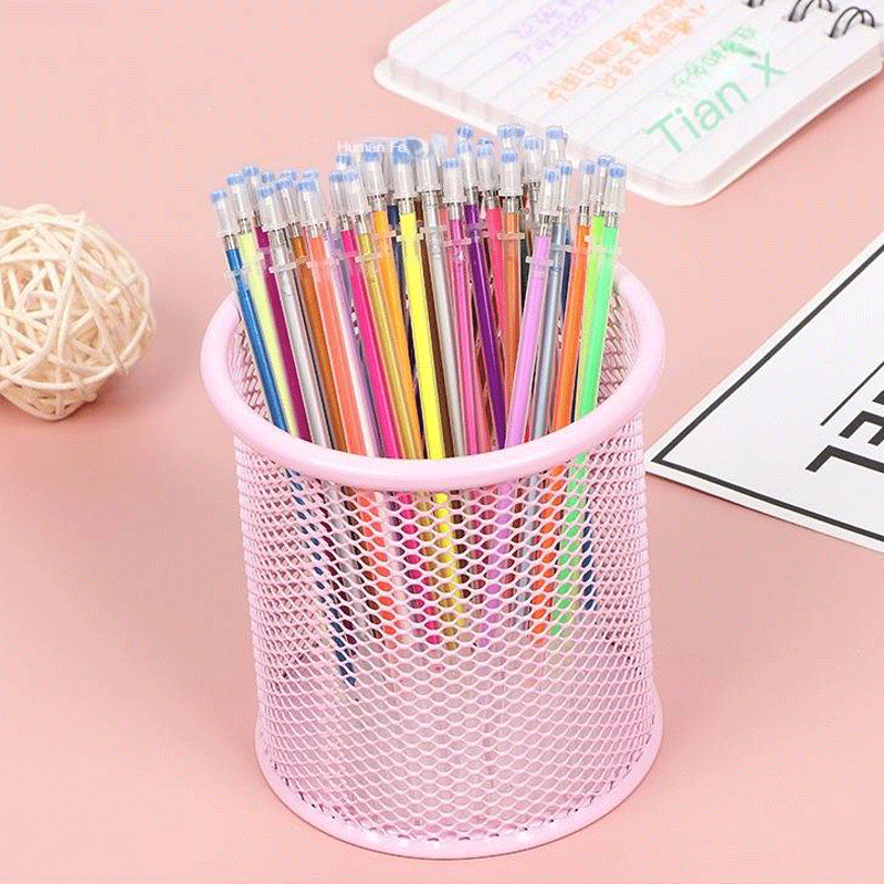 Set Isi Ulang Pena Gel 12/100  - Pastel Highlighter Set Double Ended ulasan dan harga
