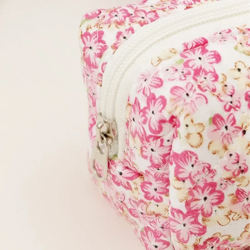 1 buah tempat pensil motif bun - Aesthetic Large Pencil Case Pouch ulasan dan harga