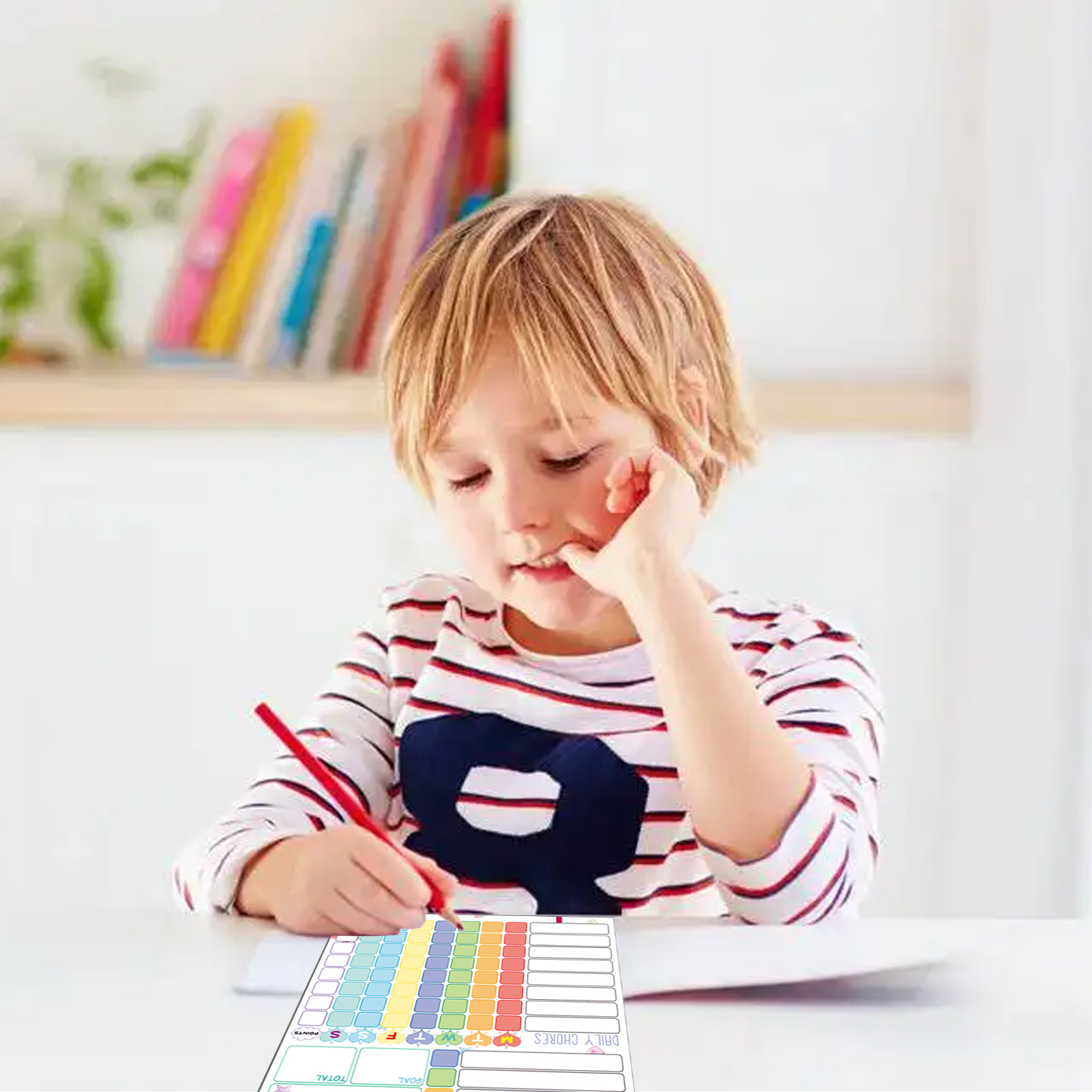 Bagan Tugas Magnetik Jadwal Vi - Kids Magnetic Reward Chart Board ulasan dan harga