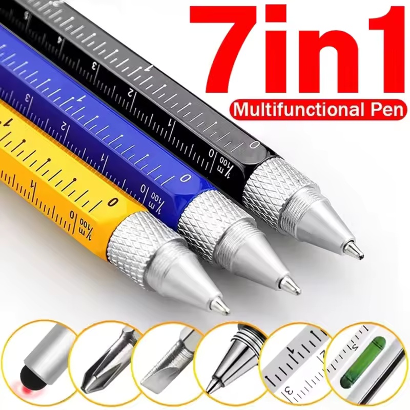 Pena Multifungsi 7 in 1 Pena K - Writing Tools ulasan dan harga