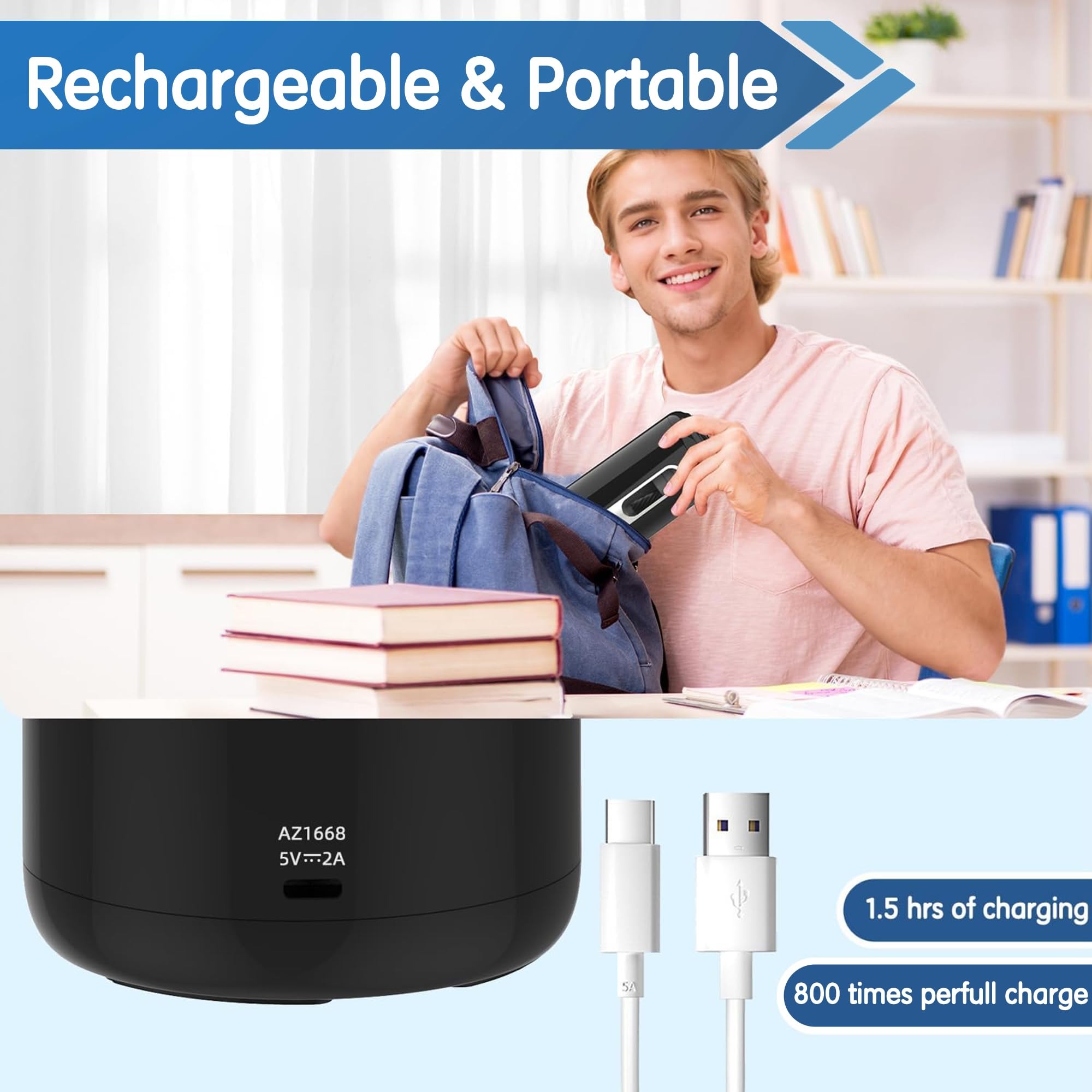 Pengasah Pensil Elektrik Deli  - Electric Pencil Sharpener Usb ulasan dan harga