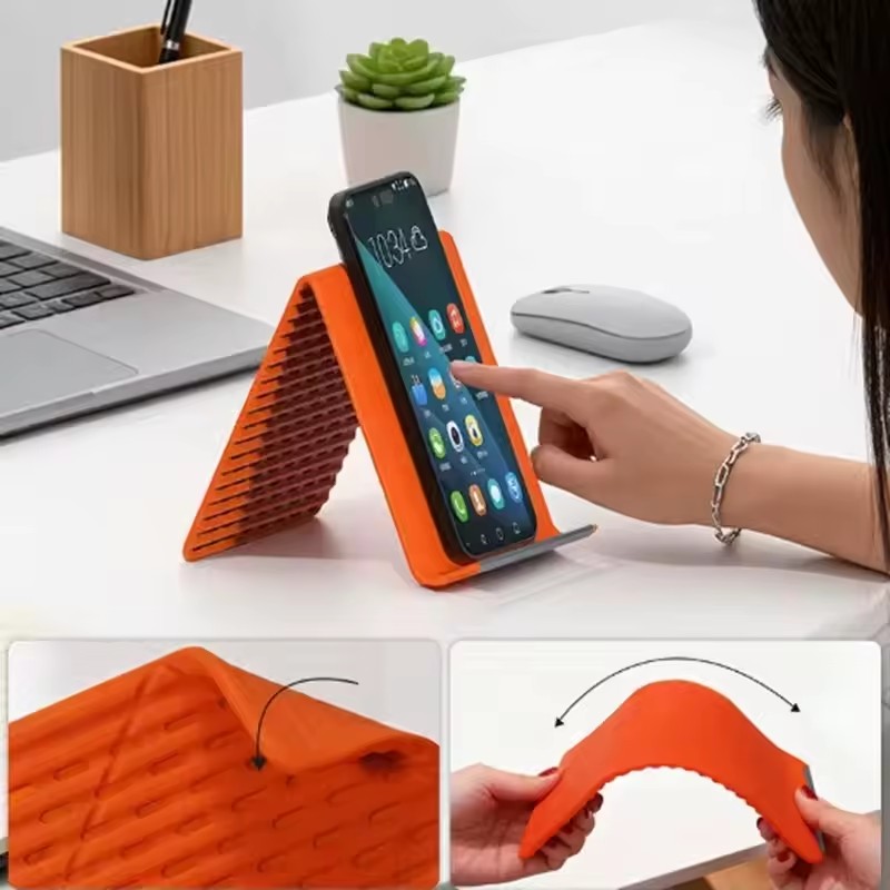 Penyangga Ponsel Portabel Sili - Desk Accessories ulasan dan harga