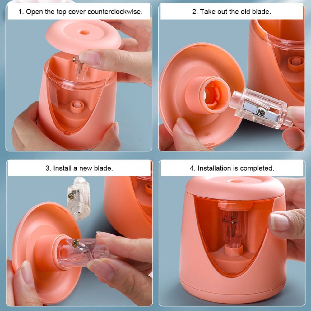 Pengasah Pensil Elektrik Otoma - Electric Pencil Sharpener Usb ulasan dan harga