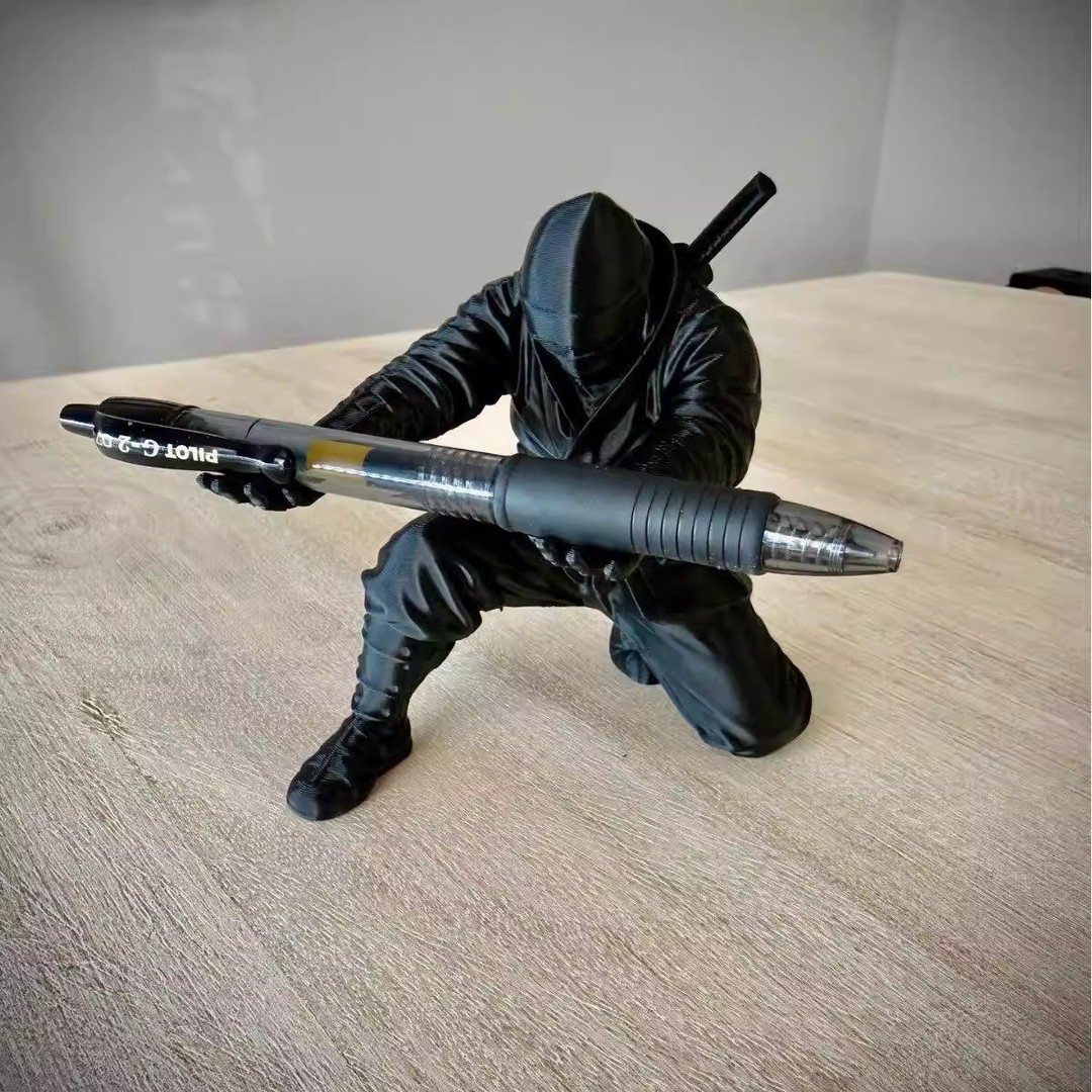 Penyangga Pena Ninja Cetak 3D, - Stationery ulasan dan harga