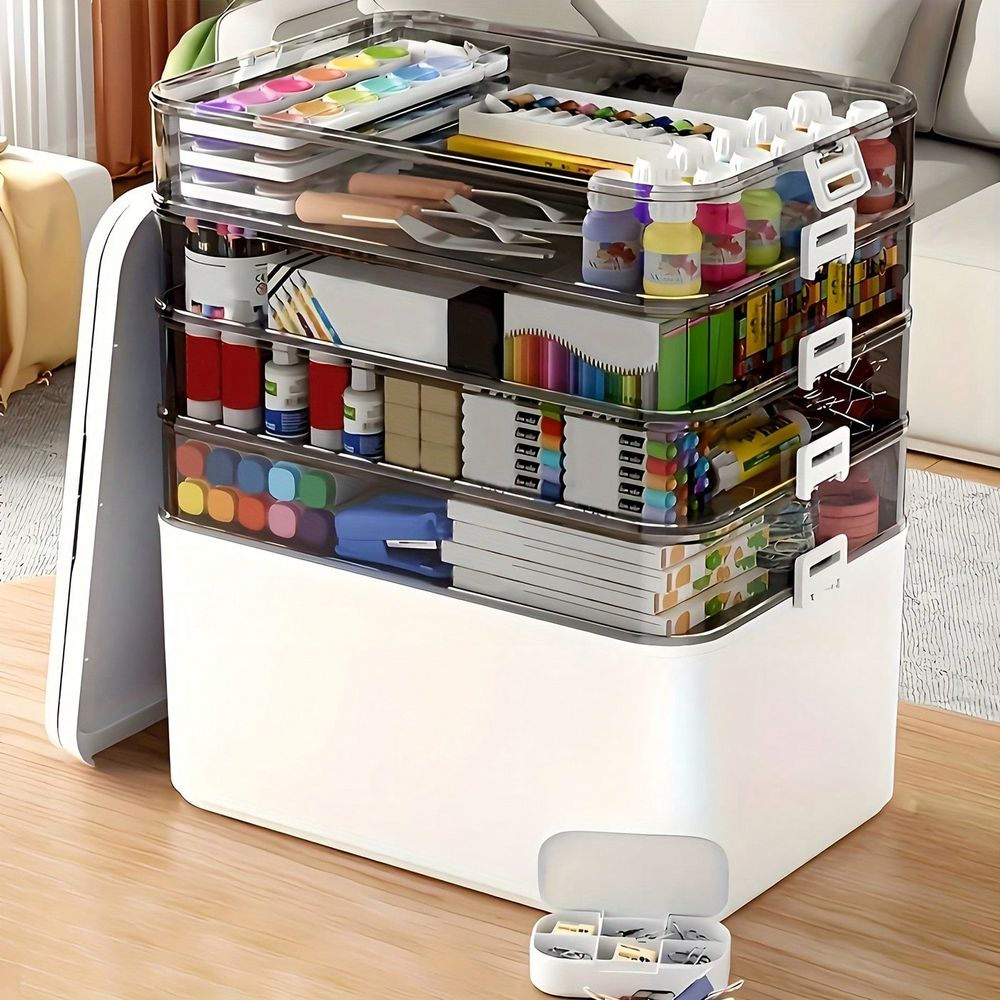 Organizer Obat Multi-Layer Tra - Stationery ulasan dan harga